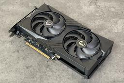 Видеокарта MSI GeForce RTX 5060 Gaming OC (8 ГБ): довольно компактные размеры и тихий кулер