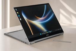 Ноутбук-трансформер MSI Prestige 16 Flip AI+: