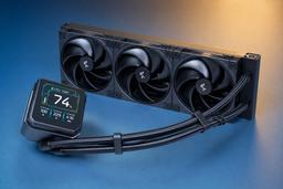 Система жидкостного охлаждения DeepCool Spartacus 360: графический дисплей на помпе, специальный хаб для подключения СЖО и регулировка скорости вращения помпы