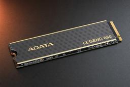 Твердотельный накопитель Adata Legend 860 емкостью 1 ТБ: типичная для последнего времени связка безбуферного Gen4-контроллера и QLC-памяти