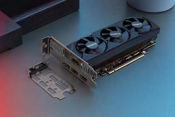 Видеокарта Gigabyte GeForce RTX 5050 OC Low Profile (8 ГБ): компактная и низкопрофильная, но шумная