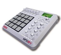 Akai MPD24 — USB/MIDI модуль управления c 16 датчиками для забивки ударных