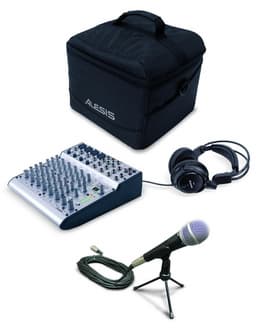 Наборы для подкастинга от Alesis с интерфейсами USB и FireWire
