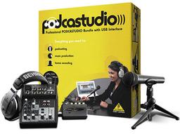 Набор для подкастинга и домашних студий Behringer PodcastStudio USB