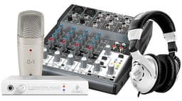 Behringer Podcastudio FireWire - студия "в одной коробке" для подкастинга 