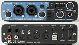 Комплекты Cakewalk SONAR Power Studio 250 / 660 — секвенсор плюс аппаратный аудио интерфейс