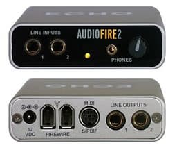 FireWire интерфейсы ECHO AudioFire 2 и AudioFire 4 для мобильной звукозаписи