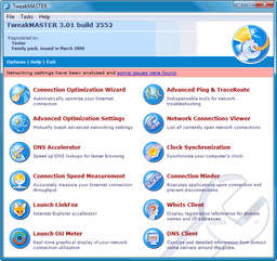 TweakMASTER v.3.14 - утилита оптимизации сетевых соединений