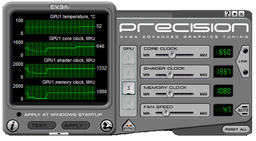 Настройщики: EVGA Precision v.2.0.3