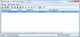 Утилиты: PDFCreator v.1.2.1