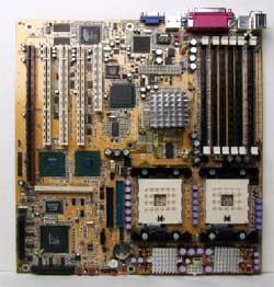 Двухпроцессорная Socket 603 плата SI2P от ABIT