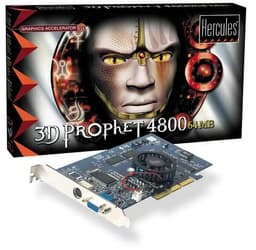3D Prophet 4800 на KYROII SE от Hercules
