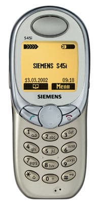 CeBIT 2002: новый телефон S45i от Siemens