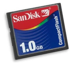 SanDisk начинает продажи 1 Гб карт флэш-памяти