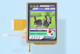 3,5-дюймовая полупрозрачная TFT LCD панель от NEC для новых PDA