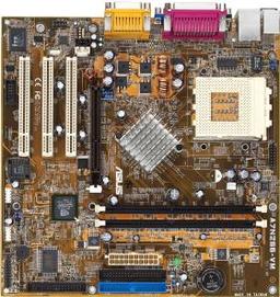 nForce-220D плата от ASUS