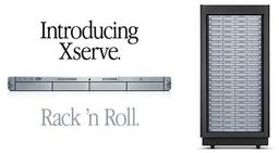 1U серверы Xserve от Apple