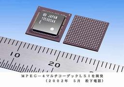 MPEG-4 кодек Matsushita для сотовых телефонов