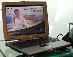 Acer TravelMate 100: ноутбук-планшет