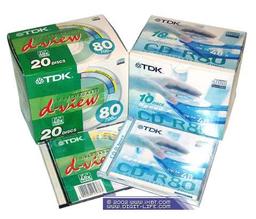 Фото дня: 48х диски CD-R от TDK