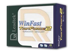 TwinForce: a motherboard and a graphics card from Leadtek