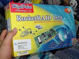 HighPoint´s RocketRaid 1520 with Serial ATA support