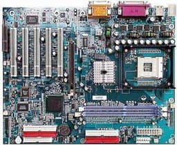 Первая DDR333 плата под Pentium 4 на чипсете i845PE от Jetway