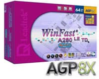 Leadtek announces WinFast A280 and WinFast A180 graphics cards on NVIDIA GeForce4 AGP 8x