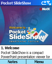 CnetX Pocket SlideShow: показ презентаций с сотового телефона