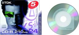 Новый 8-сантиметровый CD-R диск от TDK