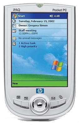 iPAQ H1910: дополнительная информация
