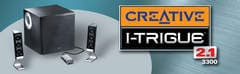 Creative announces I-Trigue 2.1 3300 sound system