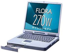 Water-cooled Hitachi FLORA 270W on 2.2GHz Mobile Pentium 4-M