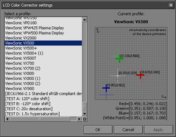 Утилиты: LCD Color Corrector v.0.9.5