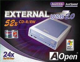 AOpen EHW-5224U: external USB2.0 CD-RW
