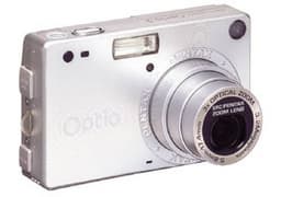 PENTAX OptioS: 3х optical lens, 3.2 million pixels in 20mm-thick body