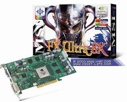 MSI FX Ultra 8X on NVIDIA GeForce FX: Asura
