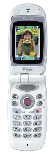 Panasonic P251iS: новый молодежный мобильник для сетей NTT DoCoMo