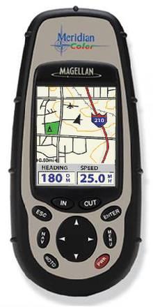 Magellan Meridian Color: a new color GPS device