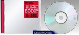 Новые 90-минутные (800 Мб) CD-R диски от TDK