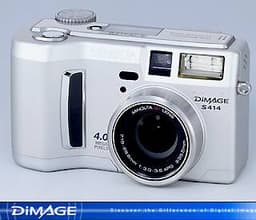 Minolta DiMAGE S414: new 4-megapixel digital camera