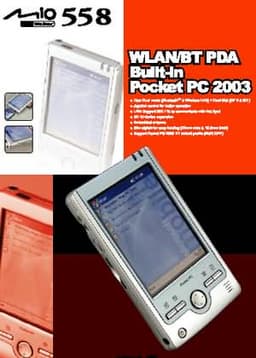 Mitac to release new Mio 558 with Pocket PC 2003 OS