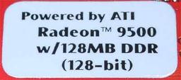 Photo of the day: HIS Excalibur RADEON 9500 128MB... 128 bit!