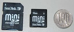 Флэш-карты нового форм-фактора miniSD от Sandisk