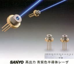 Sanyo Electric develops new blue-violet laser for dual-layer Blue-ray discs