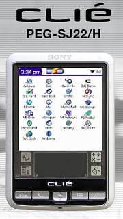 Clie PEG-SJ22, новый PDA от Sony