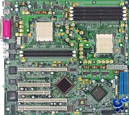 Цены на AMD Opteron. 2-процессорная Opteron DP плата K8D Master от MSI