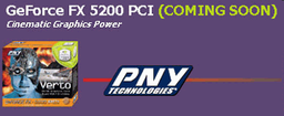 GeForce FX 5200 PCI от PNY