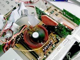 Photo of the day: Socket 754 Soltek K8AV-R mobo at work