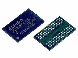 Elpida Memory announces 256Mbit x 32 SDRAM chip samples